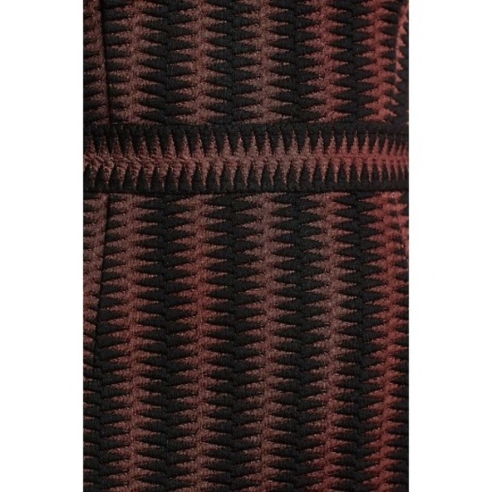 Maeve Anthropologie- Black & Brown Knit Dress Sleeveless - Size M - Picture 8 of 11